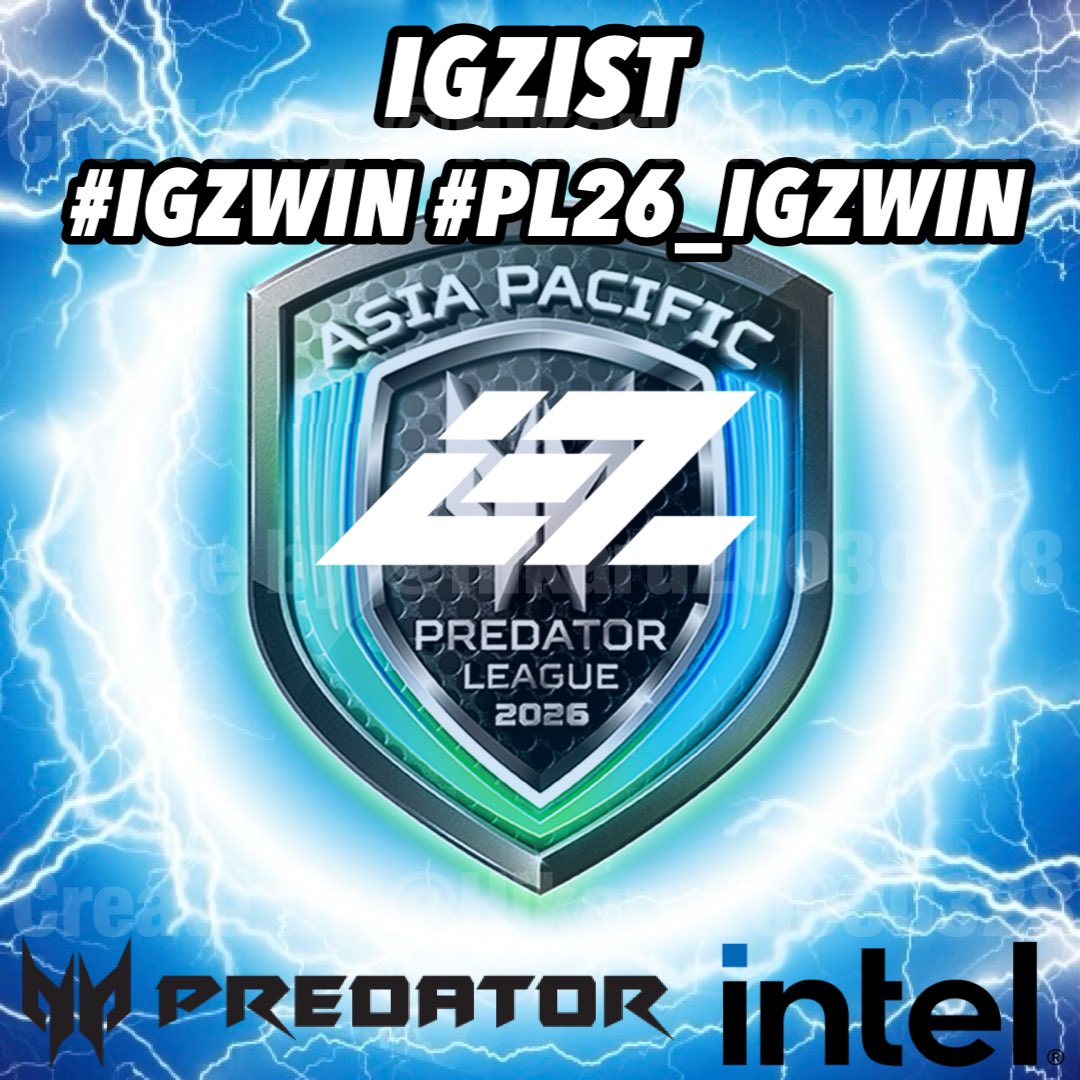 Hikaru20030328's tweet photo. IGZIST WIN❣️
#IGZWIN #PL26_IGZWIN #PL2026_IGZWIN
#PredatorLeague2026 #PL2026 #PL26
#プレデターリーグ2026 https://t.co/vQCqkGqidk
