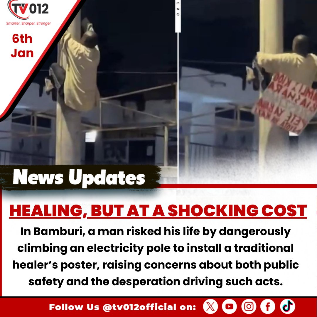 tv012official's tweet image. Healing, but at a Shocking Cost

#Bamburi #TraditionalHealer #PublicSafety  #tv012newsupdate