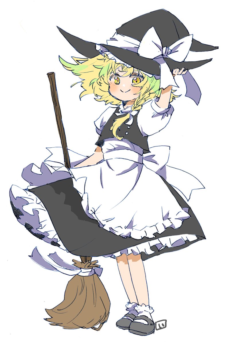 霧雨魔理沙 「まりさ好き」|いしゅのイラスト
