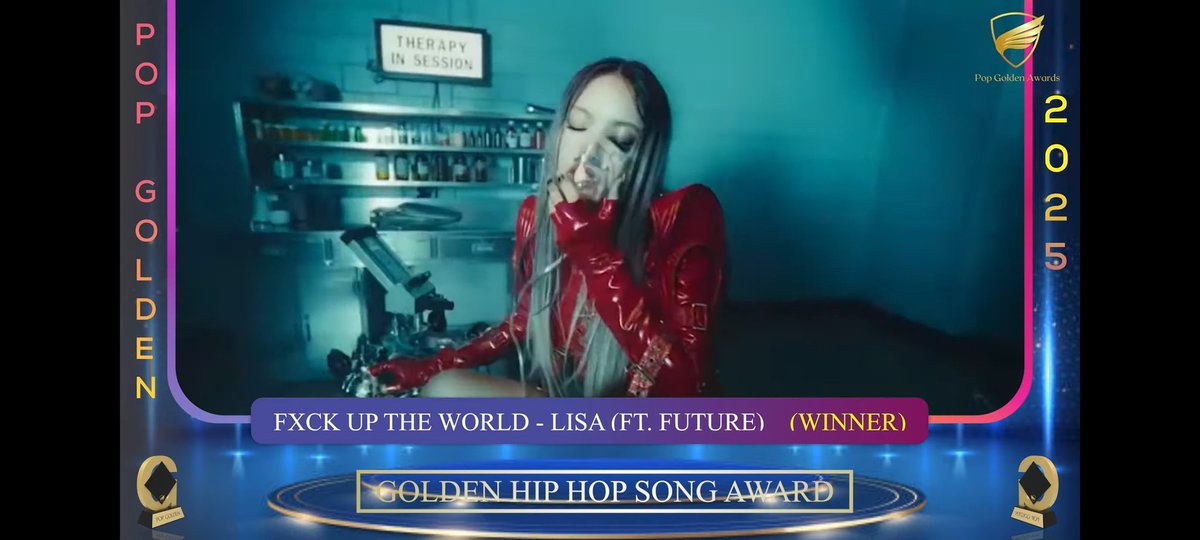 LISA increases her lead amongst BP members with 3 new awards.

LISA  129 (+3)
Rose 123