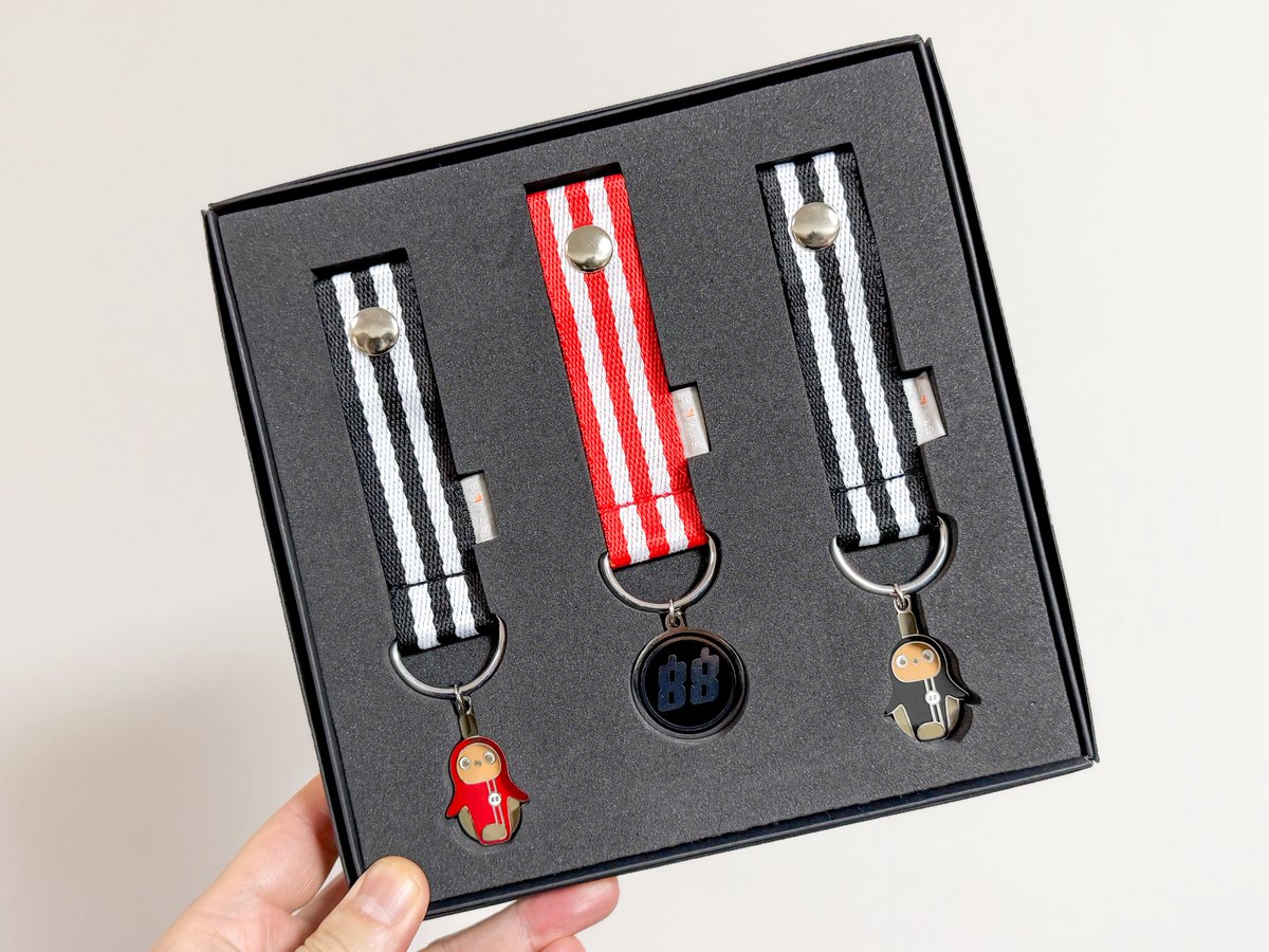 にゃー　ᗦ↞◃さま　希望キーホルダー LOVOT福袋2026に入っていたLOVOTスタイルラインキーホルダー、発売当初