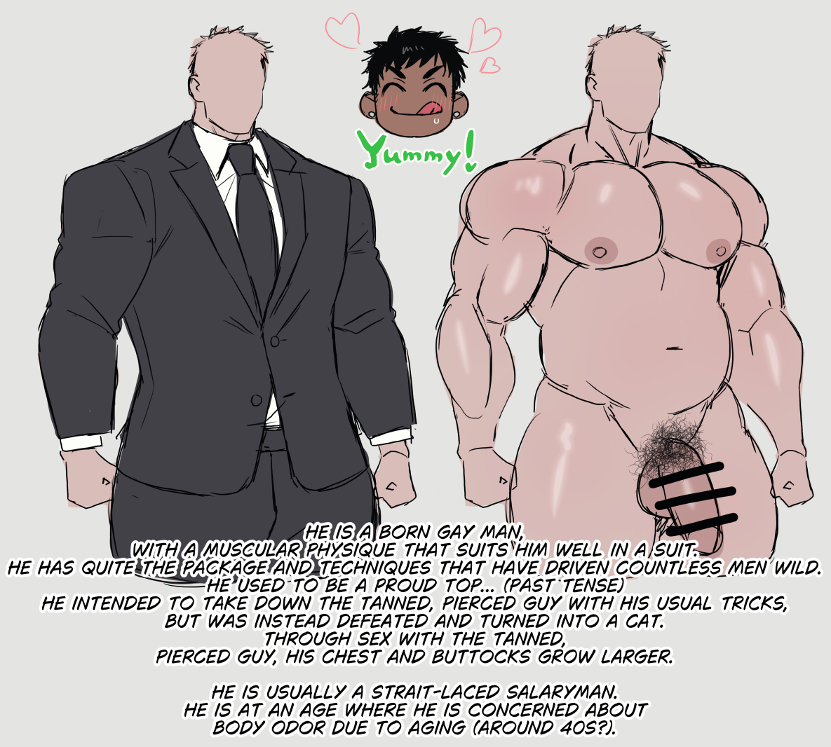 日焼けピアスニキの獲物…もといお相手の〇〇さんについて😀
暫定ですが、こんな感じだとカワイイカモ～‼