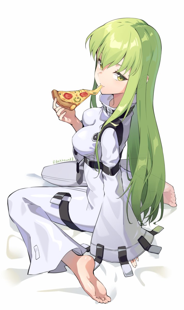 C.C.(コードギアス) 「」|だーくはうんど⛰のイラスト