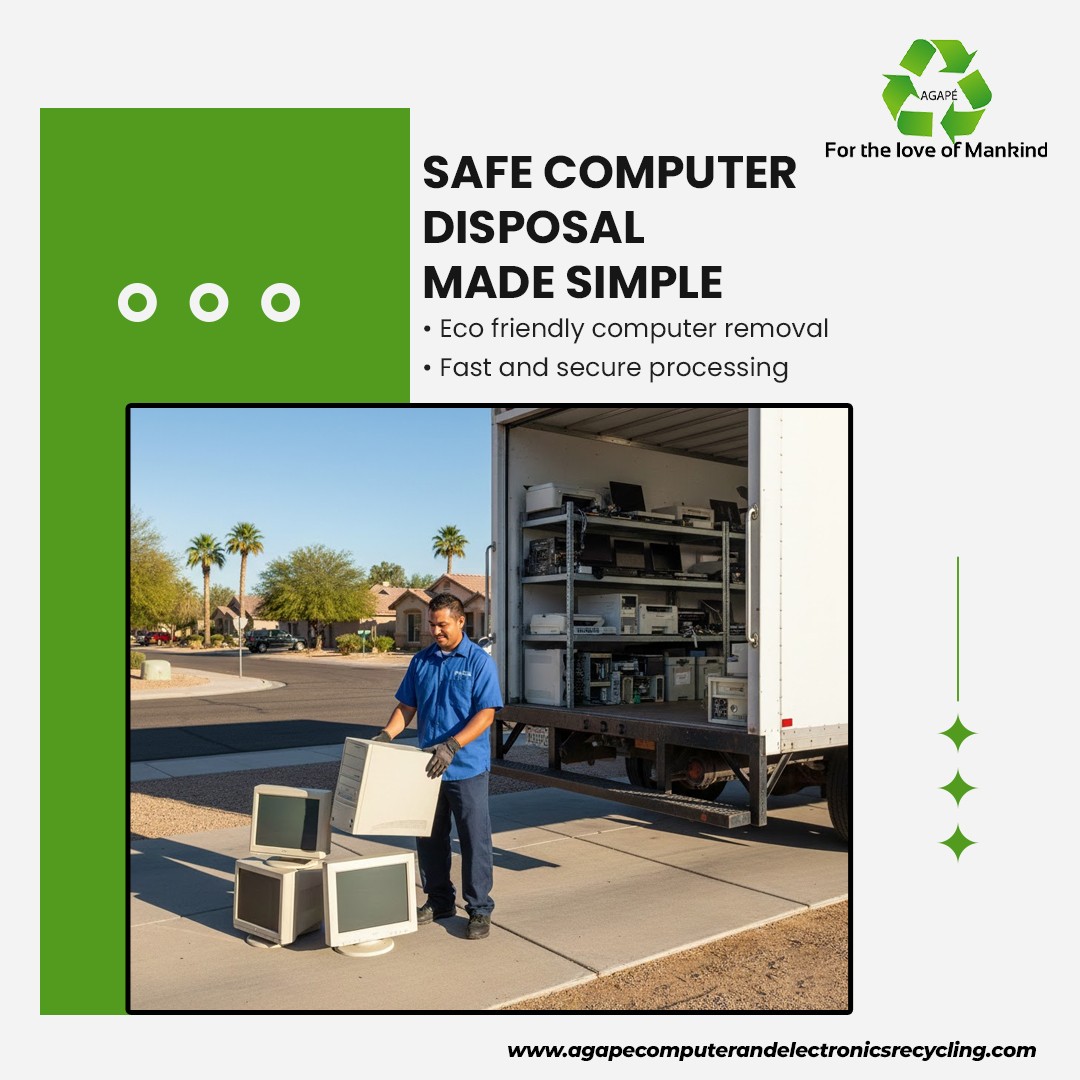 Agape Computer and Electronics Recycling tweet media