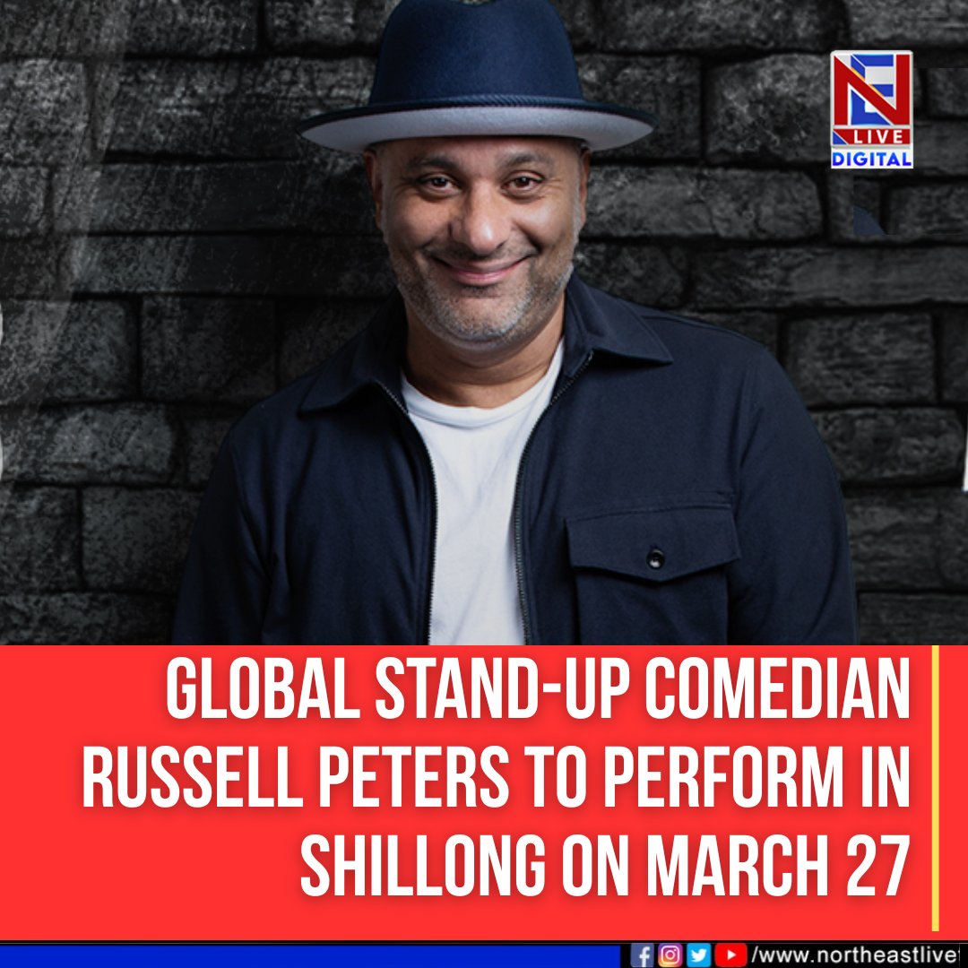 NELiveTV's tweet image. #russellpeters #RelaxWorldTour #Shillong #Meghalaya #Northeast #northeastlive #comedy