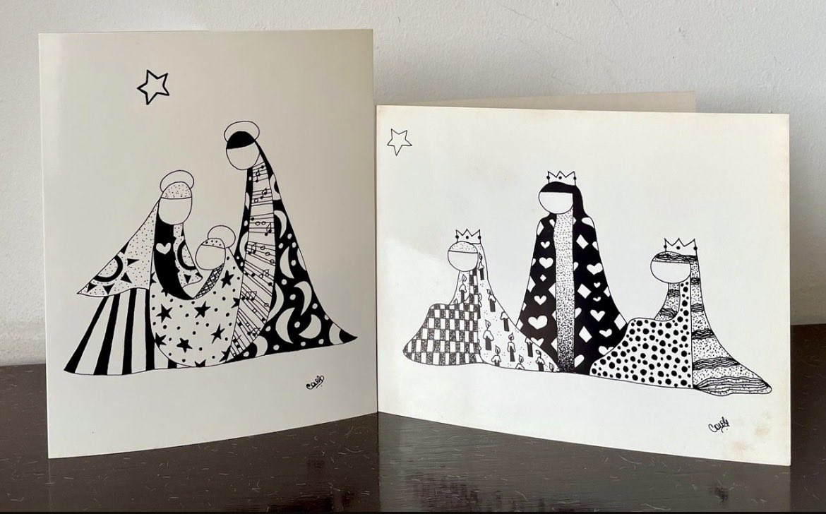 Día d’Reyes 🌟
🤴🏽🤴🏿🤴🏽. Tarjetas dibujadas en el siglo XX con fines benéficos para el preescolar, comedor infantil, dispensario, proveduría, etc. d’ADIC, en el barrio El placer de María en Baruta (Caracas, Venezuela).
Allí mi mamá fue voluntaria durante 25 años. Yo solo dibujaba.