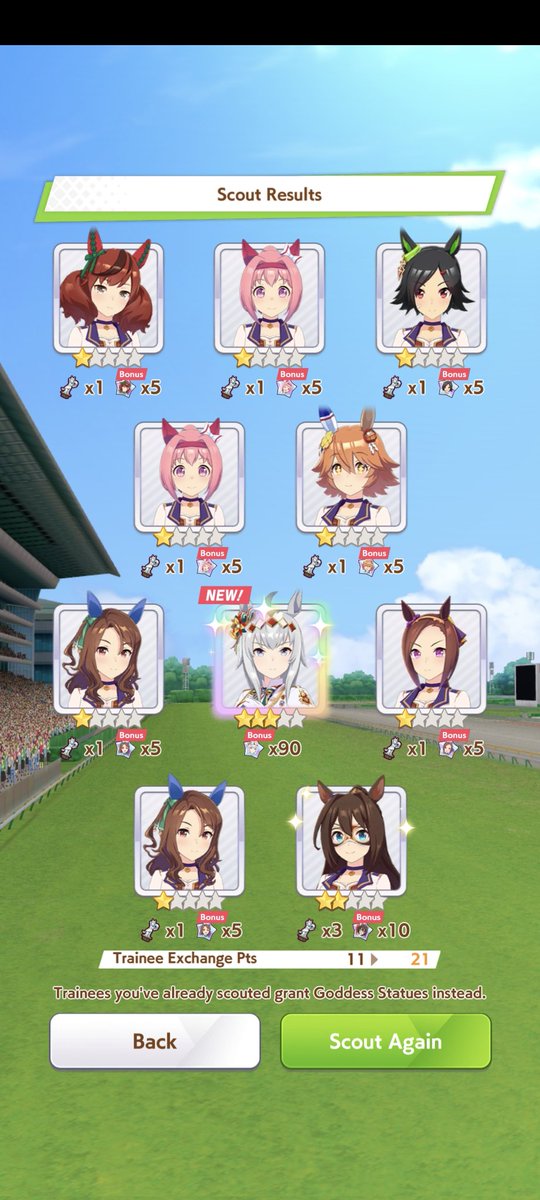 Holy, 3 for 3 the horse god is smiling on me