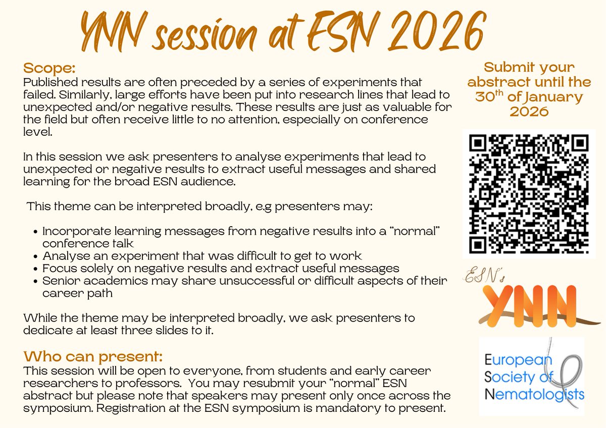 YNN ~ Young Nematologists Network tweet media