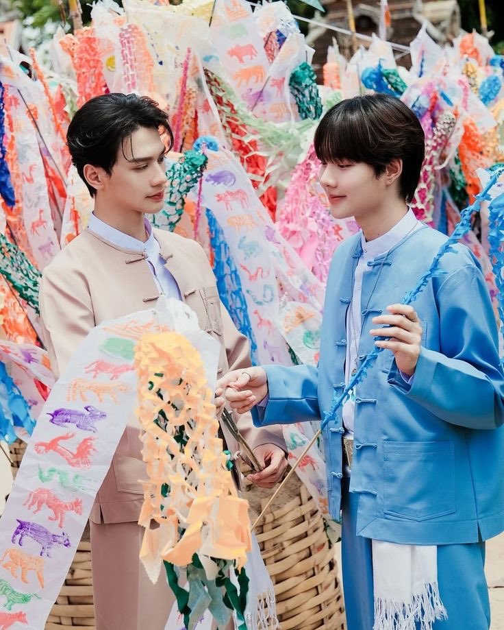 great_tofuu's tweet image. คู่ BL ที่สืบสานวัฒนธรรมเต็มที่มาก มีหลานก็สอดแทรกความเป็นภาคเหนือเข้าไว้ได้ลงตัวสุด ๆ เก่งน้ำปิงสมกับมีกิมมิคเป็นของตัวเองมาก

 #OhAe #โอ๋เอ๋