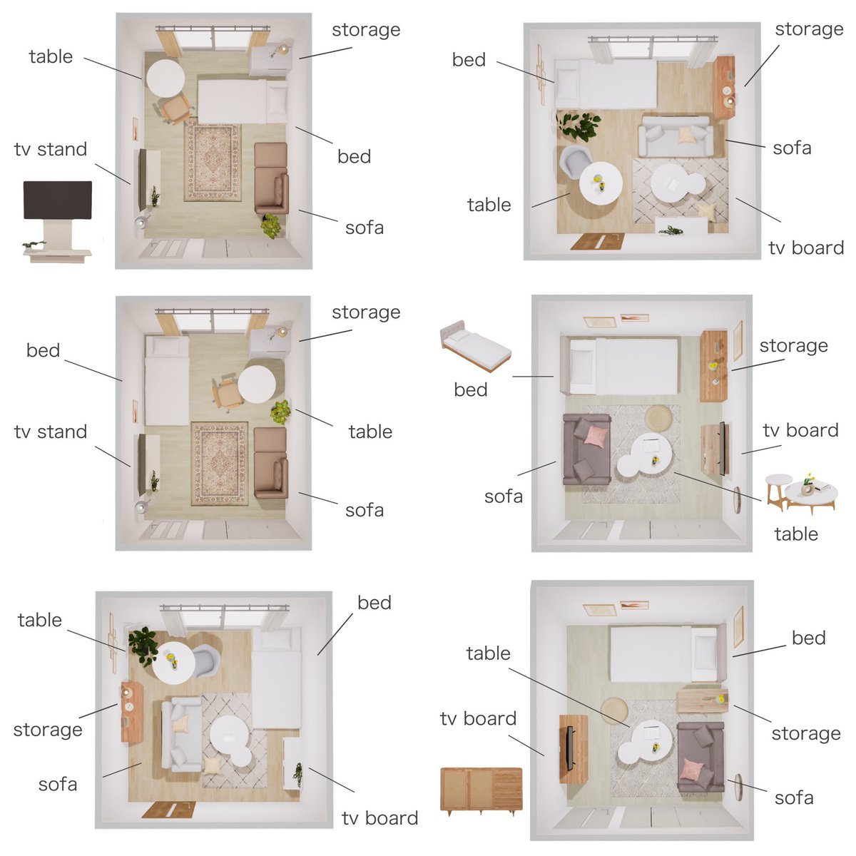 7畳一人暮らし おすすめレイアウト6選