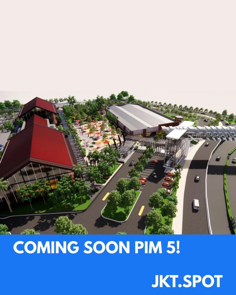 txtdrjkt's tweet image. bocoran design PIM 5 yang lagi di bangun