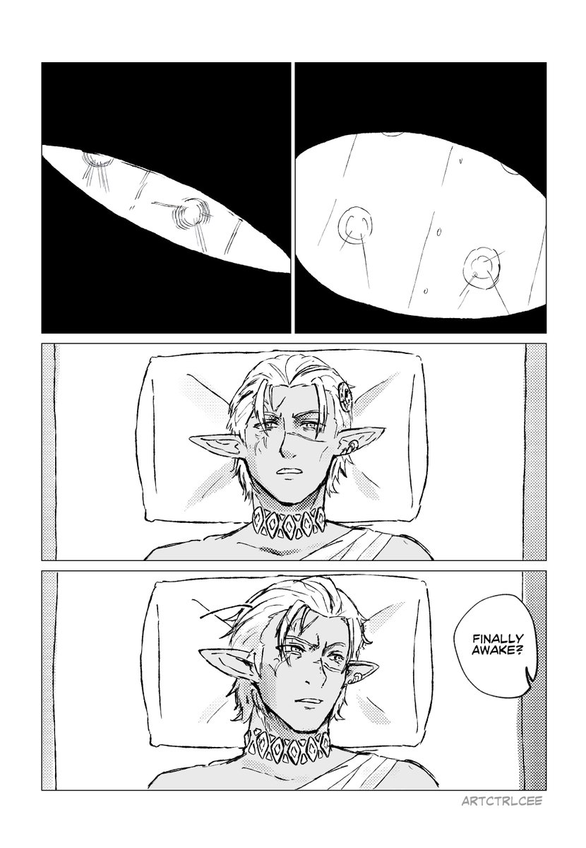 artctrlcee's tweet image. Heavy is the crown (1/2)

#ffxivart #arcadion #dawntrailspoilers