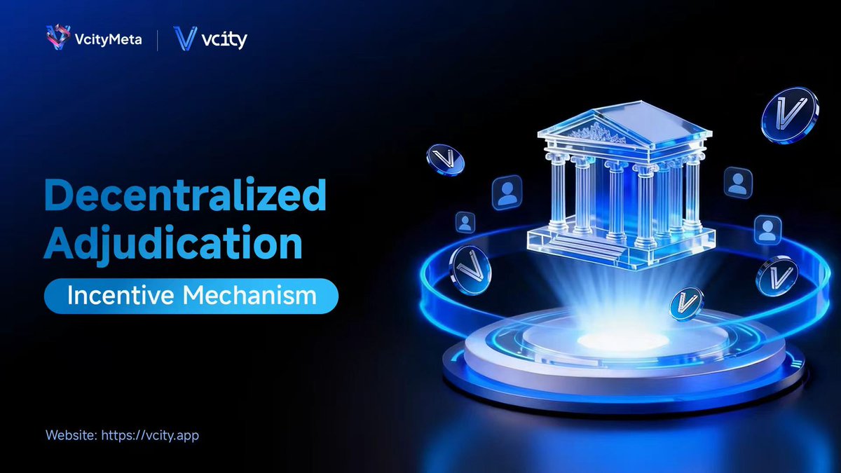 syjjun's tweet photo. 📣 How does the decentralized court in VcityMeta work?
🚀 Powered by smart contracts, users can vote to review and rule on cases.
✅ It helps maintain ecosystem order, and participants can earn rewards. https://t.co/qzOEBNJW4y