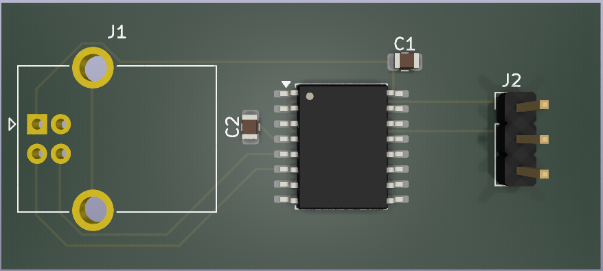 Yash_Kumar2's tweet photo. Day 16 PCB design
Designed and routed a CH340C USB–UART board from scratch.
• Clean USB D+/D− routing
• Proper decoupling &amp; power loops
• Solid GND plane
• TX/RX broken out for debugging
Now, I do not know how clean and great this is, Anybody? https://t.co/oH2OIB2mUy