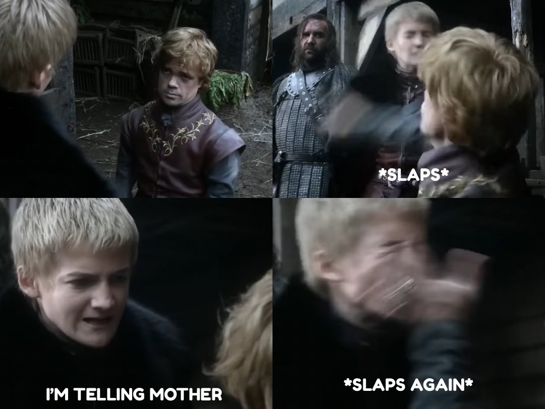 Tyrion having a good time King Joffrey:, image size:1080x812