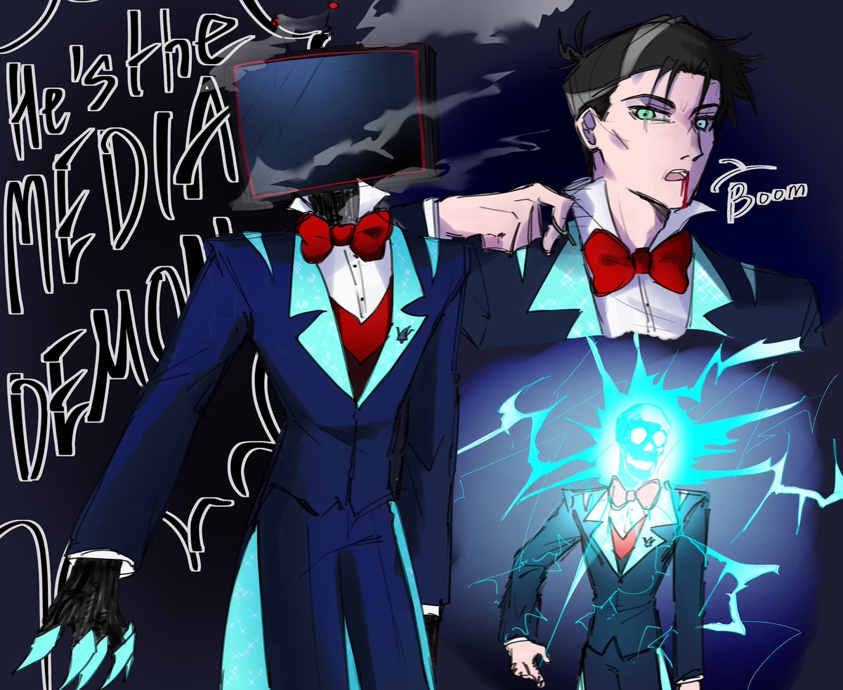 Vincent Whittman but it's Reze #HazbinHotel #HazbinHotelVox