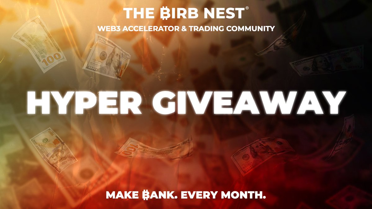 It's been a year.

Every month one of my subscribers made 130-300x profit. And total $1,800 was distributed via Hyper Giveaways.

100% of money earned goes back to one sub. More subs->bigger win. I earn $0. It's my way of keeping my community happy.

Join: bit.ly/thehypergiveaw…