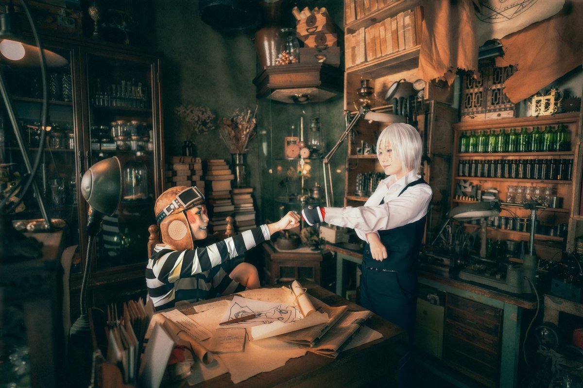 am0v0_x's tweet image. D.Gray-man Cosplay 4K

「            お互い  
                            
                            がんばろう！     」
