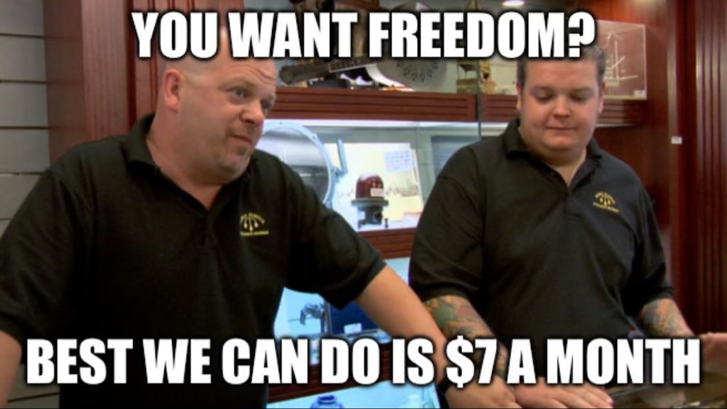 این قضیه یارانه ۷دلاری بدجوری تو سوشال‌مدیای خارجی داره میچرخه.

میم دنیا شدیم!