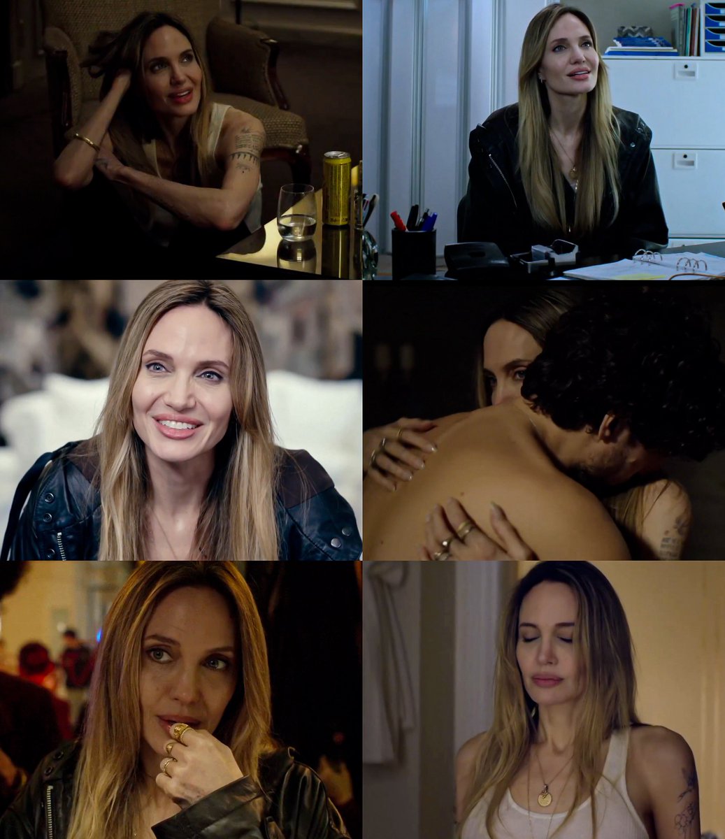 Angelina Jolie in Alice Winocour’s ‘COUTURE’.📷