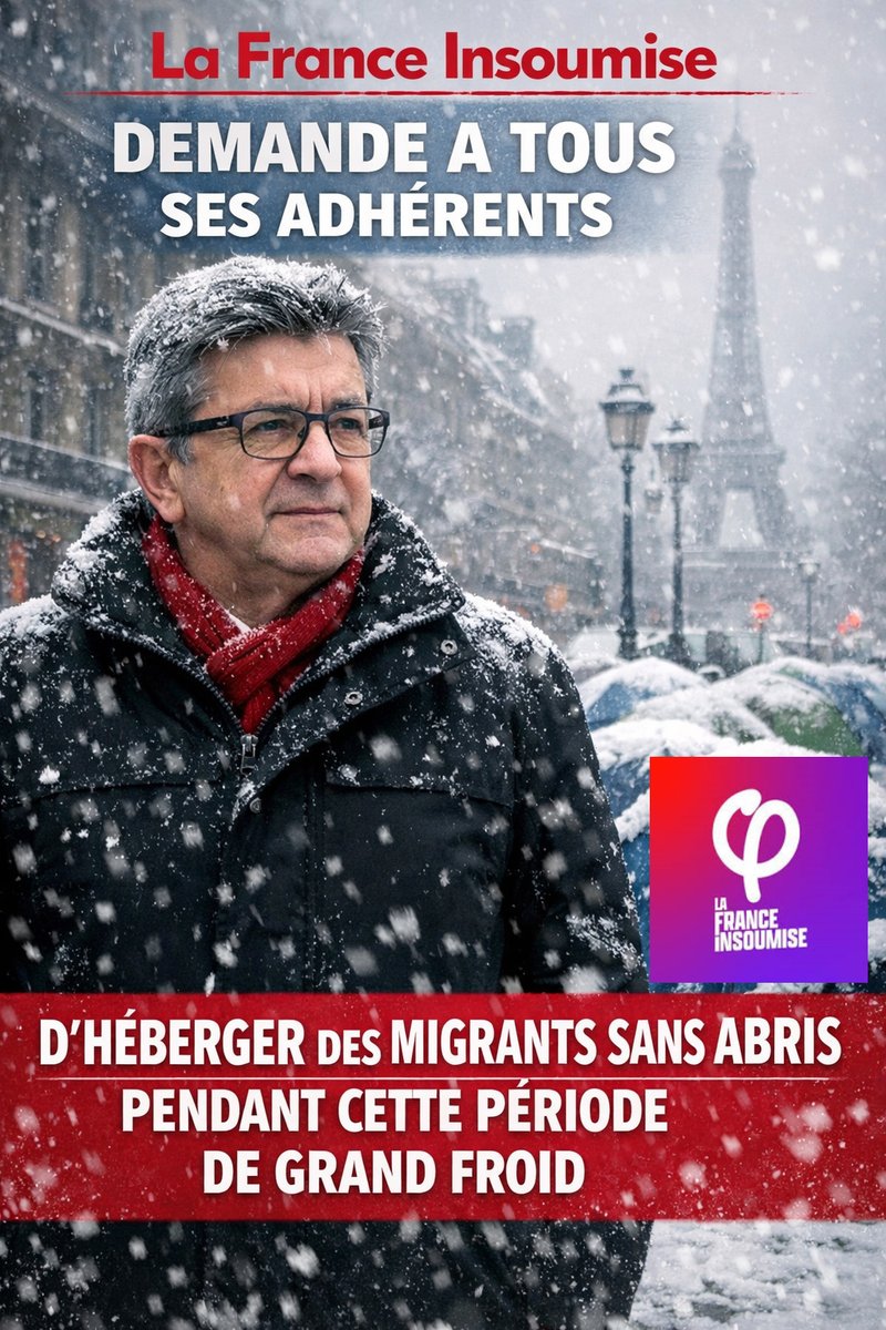 #IledeFrance #froid #InfoTrafic #neige #lfi #Melenchon2027
