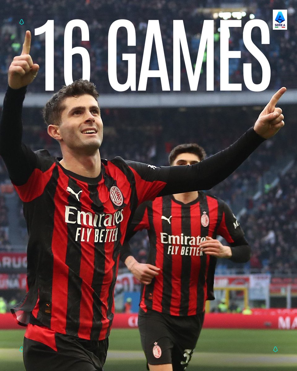 The longest unbeaten streak in #SerieA at the moment belongs to <a href="/acmilan/">AC Milan</a>! 🔥👏