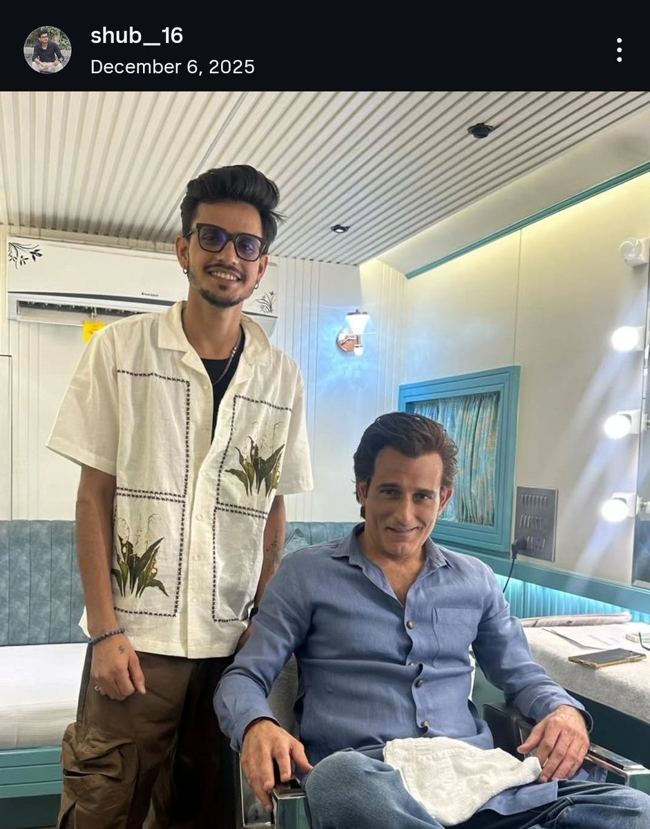 ChimA78085's tweet image. another BTS of dhurandhar #AkshayeKhanna #akshaykhanna 🔥 😎❤️