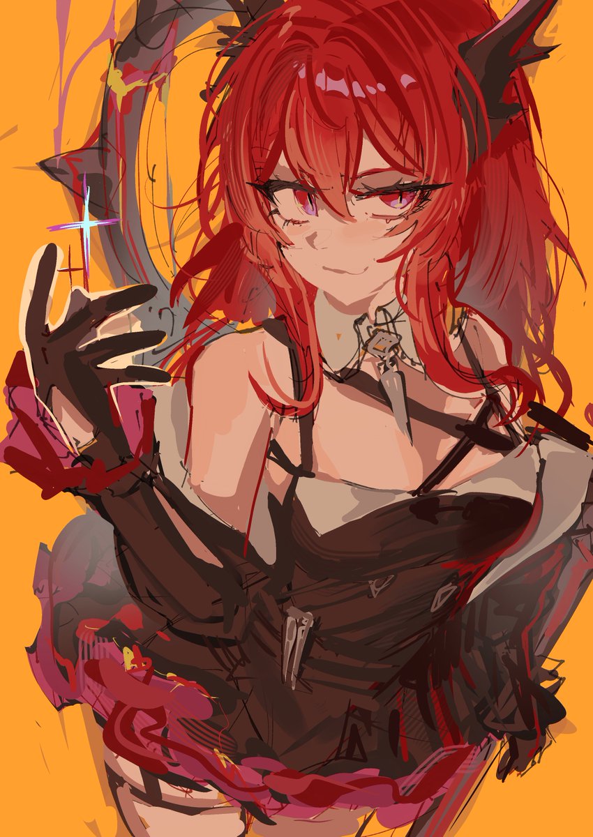 ンドフィーのクリエイターにノリで応募してしまったので、レーヴァテイン描こうとしたら無印より装備が3倍増えてて頭を抱えたので抽象画として供養します 