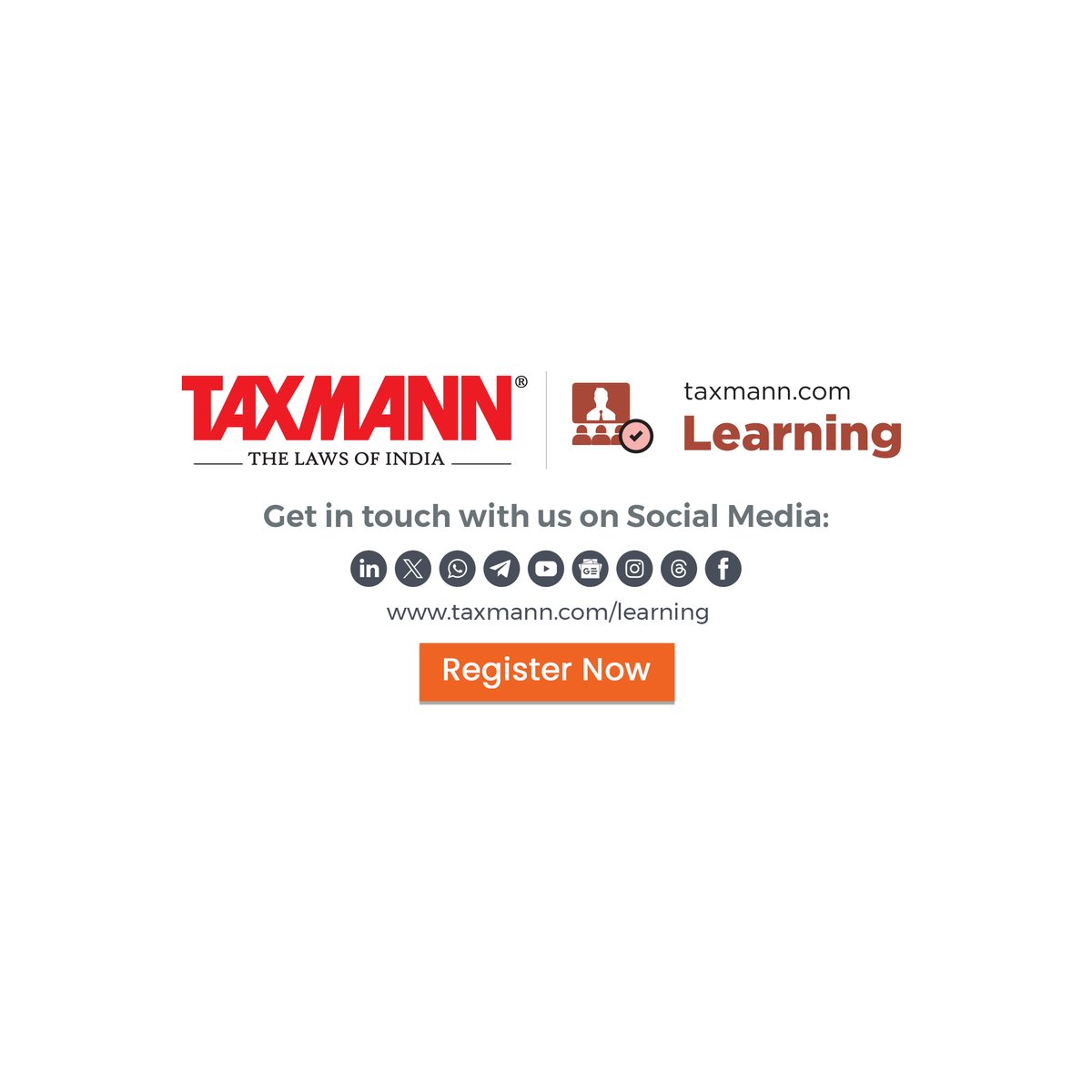 taxmannindia's tweet photo. #TaxmannWebinar #GSTJudgments
Register Now for https://t.co/ux38E6zTvW | Learning—Webinar – Year in Review – GST Judgments That Shaped 2025
📅 15th January 2026 (Thursday) | 5:00 PM – 6:15 PM (IST)
💻 Register Now! (Limited Slots Available): https://t.co/MOUUSGyXC4
📢 Speaker:
• Arpit Haldia – Chartered Accountant & Advocate
#TaxmannUpdates #TaxmannLearning #GSTLitigation #YearInReview