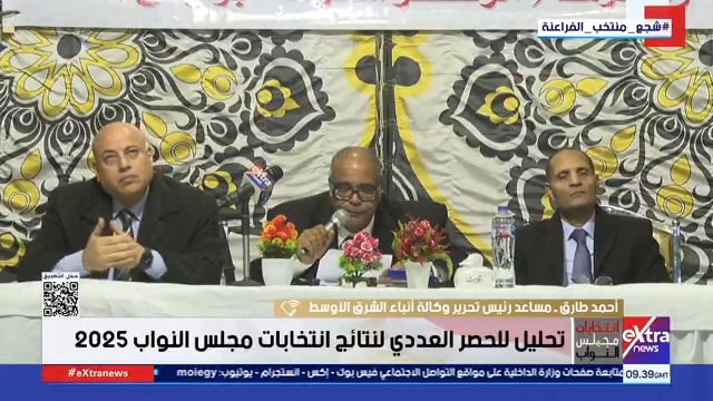 الكاتب الصحفي أحمد طارق: النظام الفردي خلال انتخابات النواب شهد منافسة قوية #دانا_مدحت 