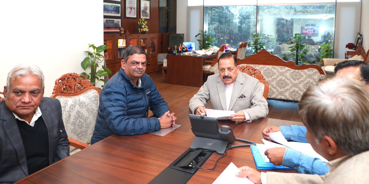 Dr Jitendra Singh tweet media