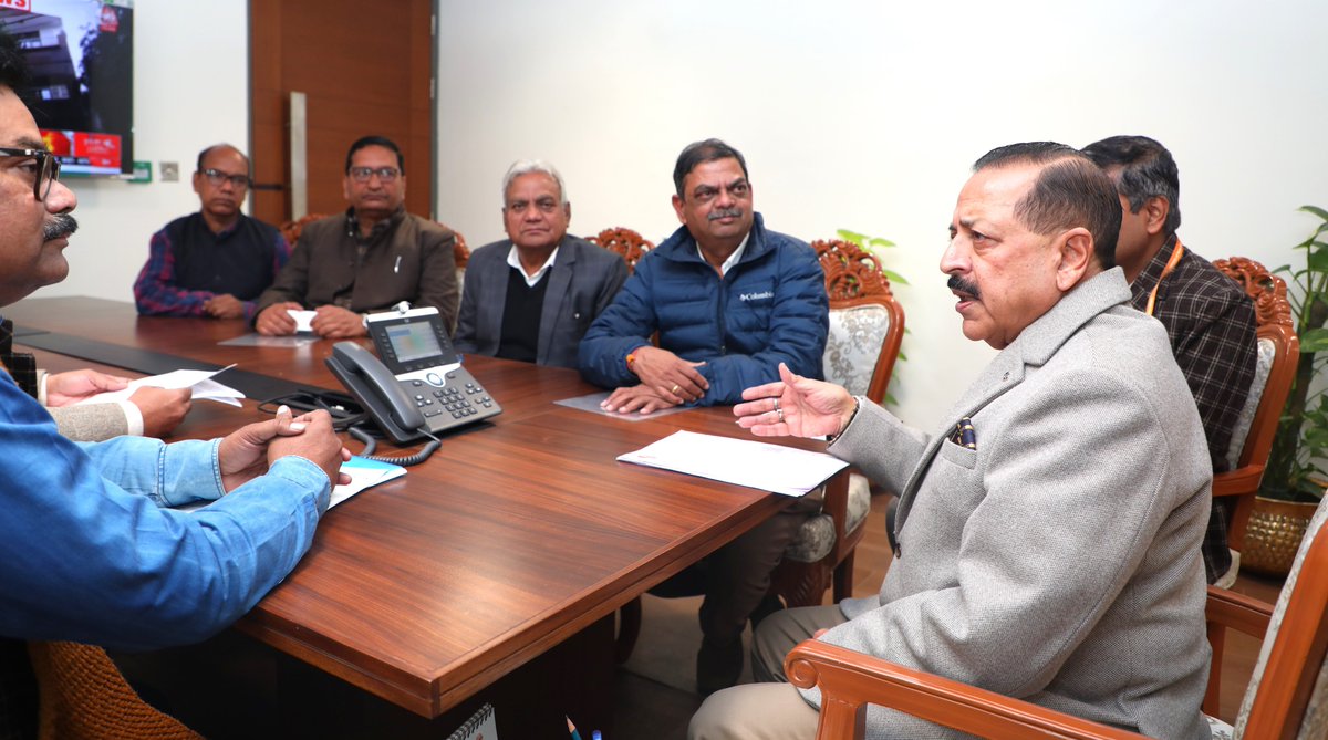 Dr Jitendra Singh tweet media