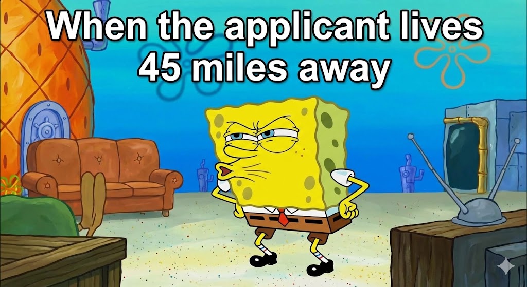 Hey_Hire's tweet photo. Distance matters.

#Staffing #HireLocal #WorkLocal https://t.co/YPIgLFz4sl