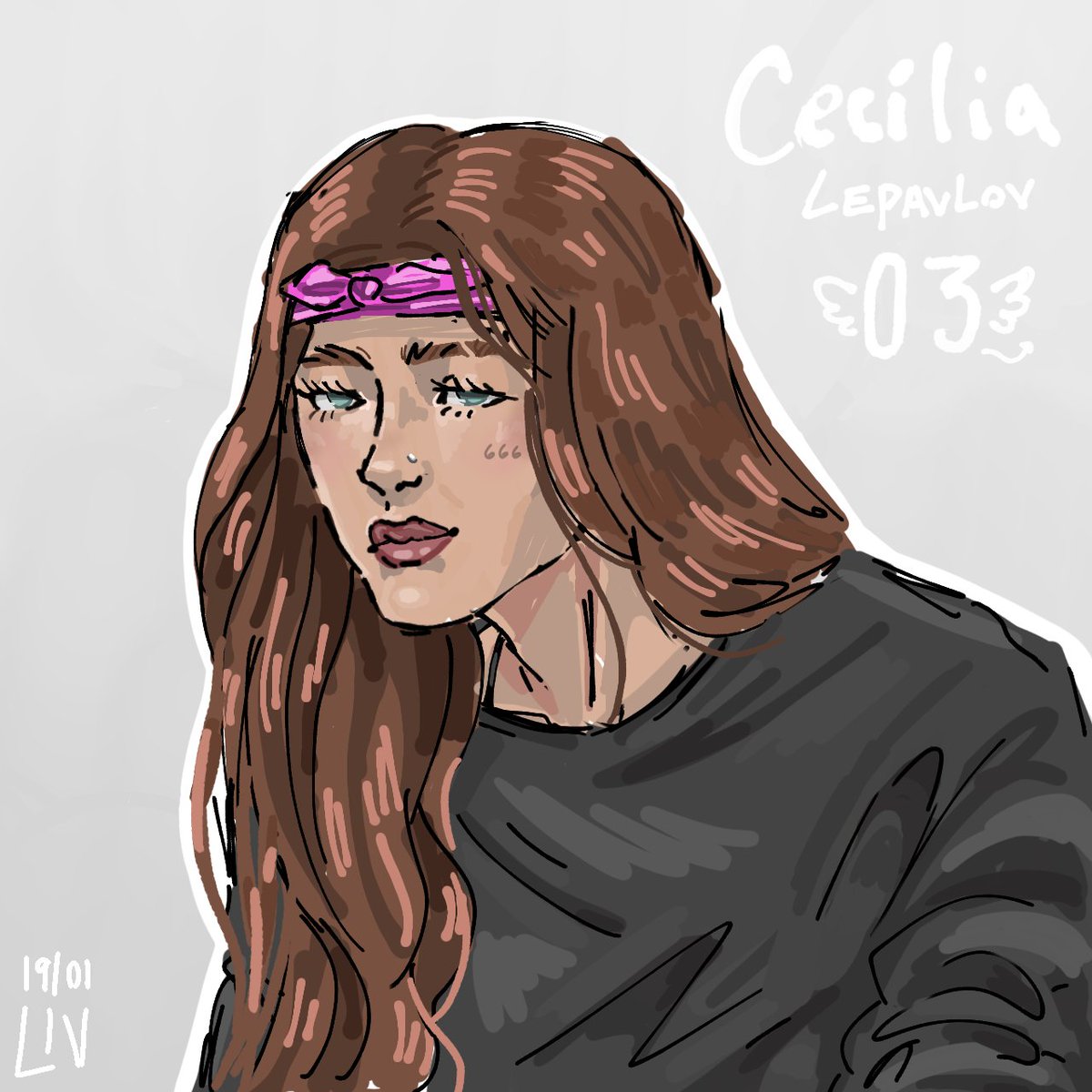 fanarts da Cecilinha do Borelll!obs: essa época a Cecília tinha virado a 03 das hells

Primeira fanart é de 2024 e a segunda de 2025

#hellsangels #cecilialepavlov #doborel #amandasncx #GTARP #cidadedosanjos