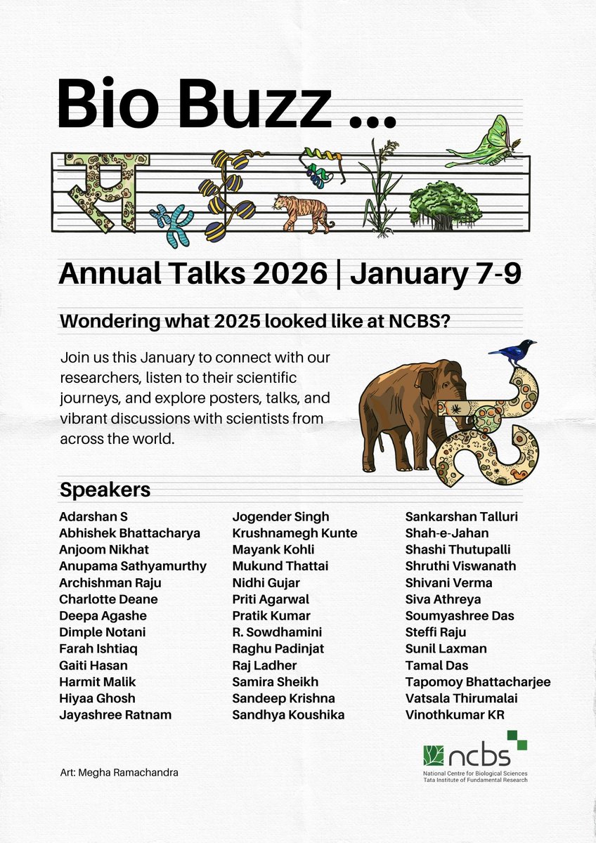 National Centre for Biological Sciences tweet media