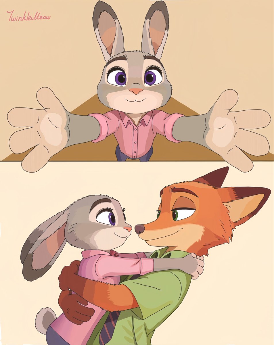 mermerto_leah's tweet image. hug?
#wildehopps 
#zootopia 
#zootopia2
#nickjudy