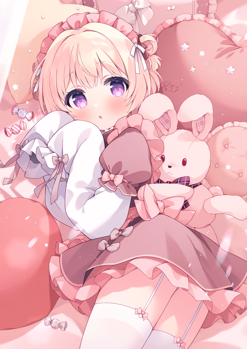 __ka_3's tweet image. いっしょにお昼寝する？🎀