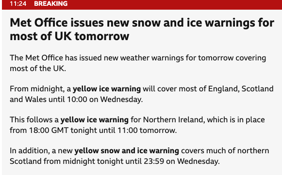 markdalts's tweet photo. Who is taking a leak in the snow already? @BBCNews Thanks for the warning - i don't want to step in yellow snow!  #snowuk https://t.co/nCaCAoHTRD