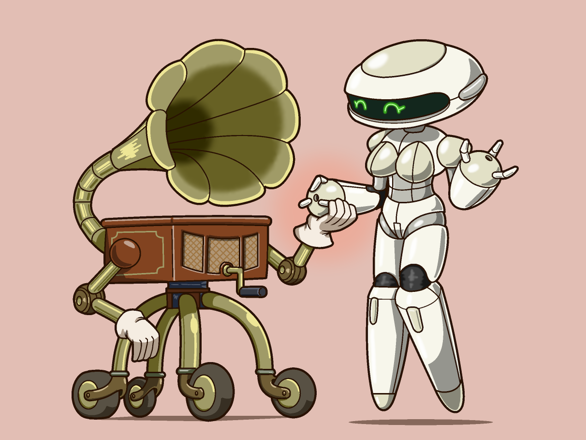 はじめましてこちら代表作になります レトロなモチーフが好きです