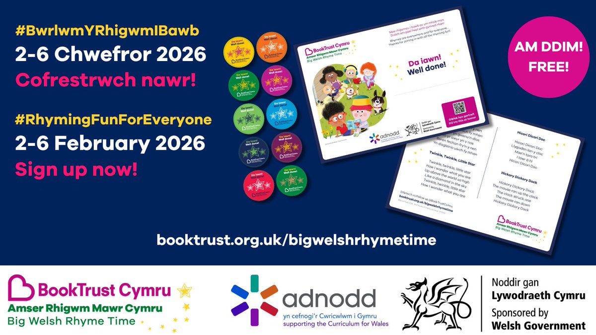 BookTrust Cymru tweet media