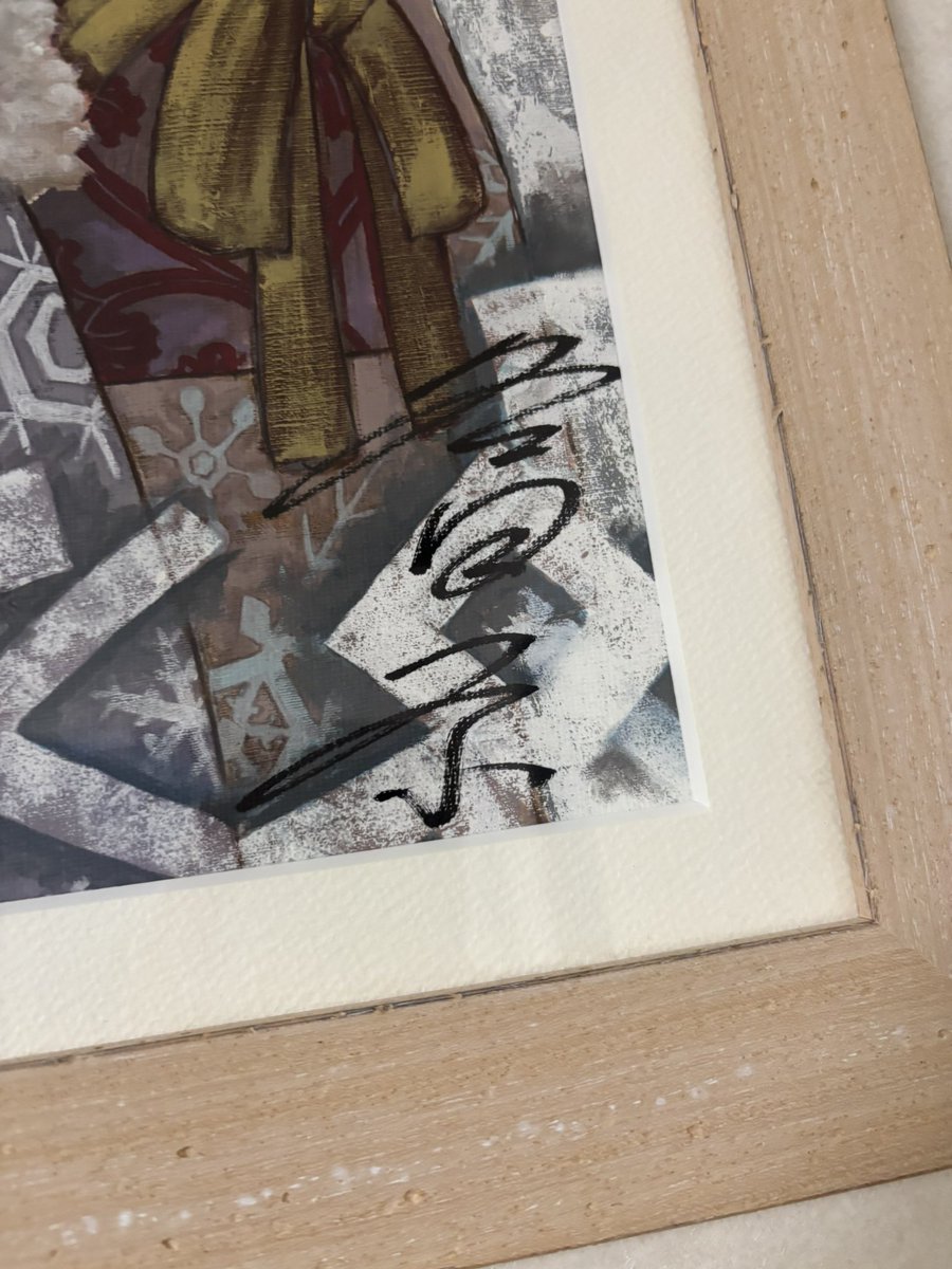 冬目ケイ先生の直筆サイン入り花風姿届きました！ サインが冬目ケイに