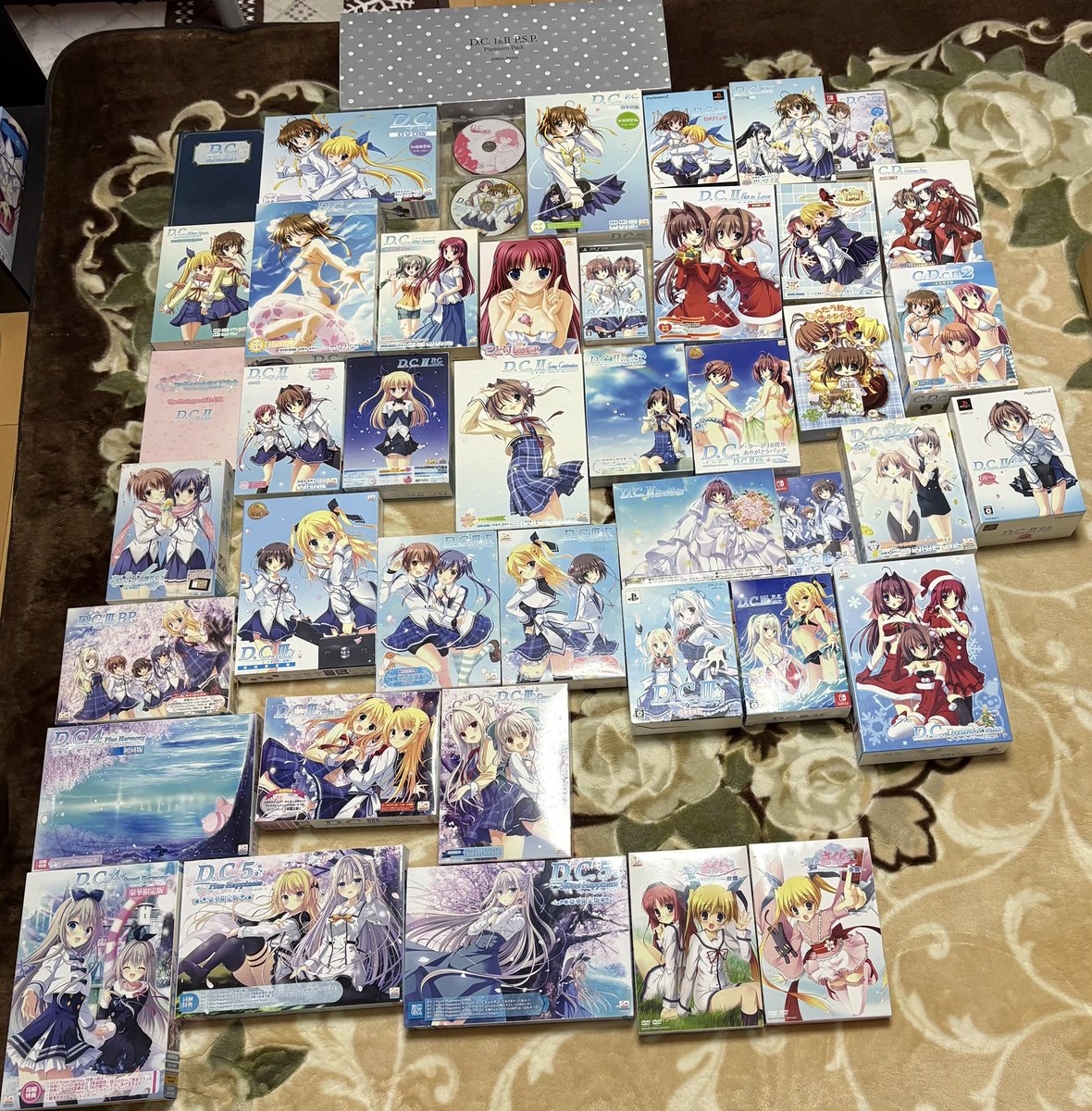 す、すげー..ダ・カーポ並べるとこんなあんのか