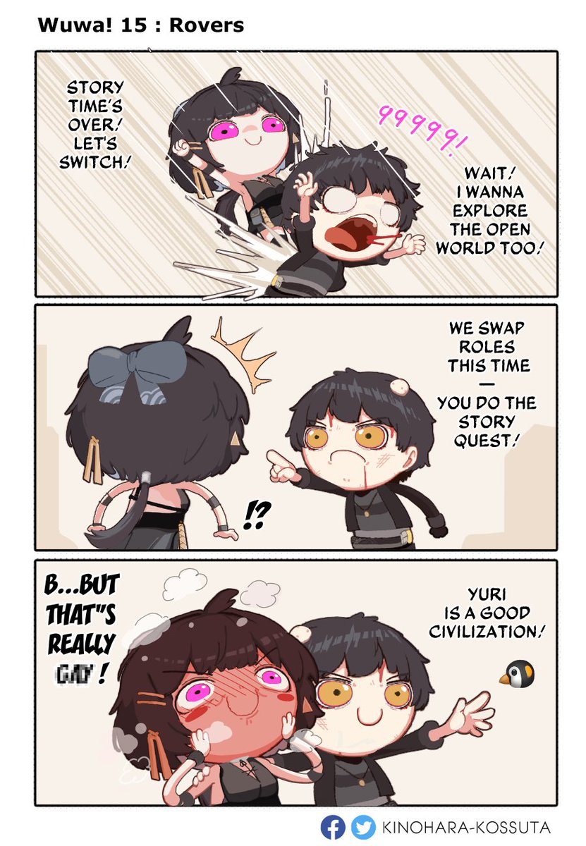 kinoharakossuta's tweet image. How It feel running quests with F.rover 
#WutheringWaves