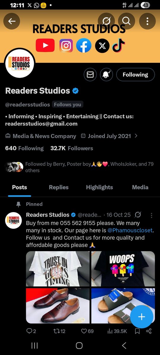Twisty480's tweet image. @readersstudios, I don't know what to even say, thank you very much🙏🏾. Guys follow them to not miss out on any updates🥹🙏🏾