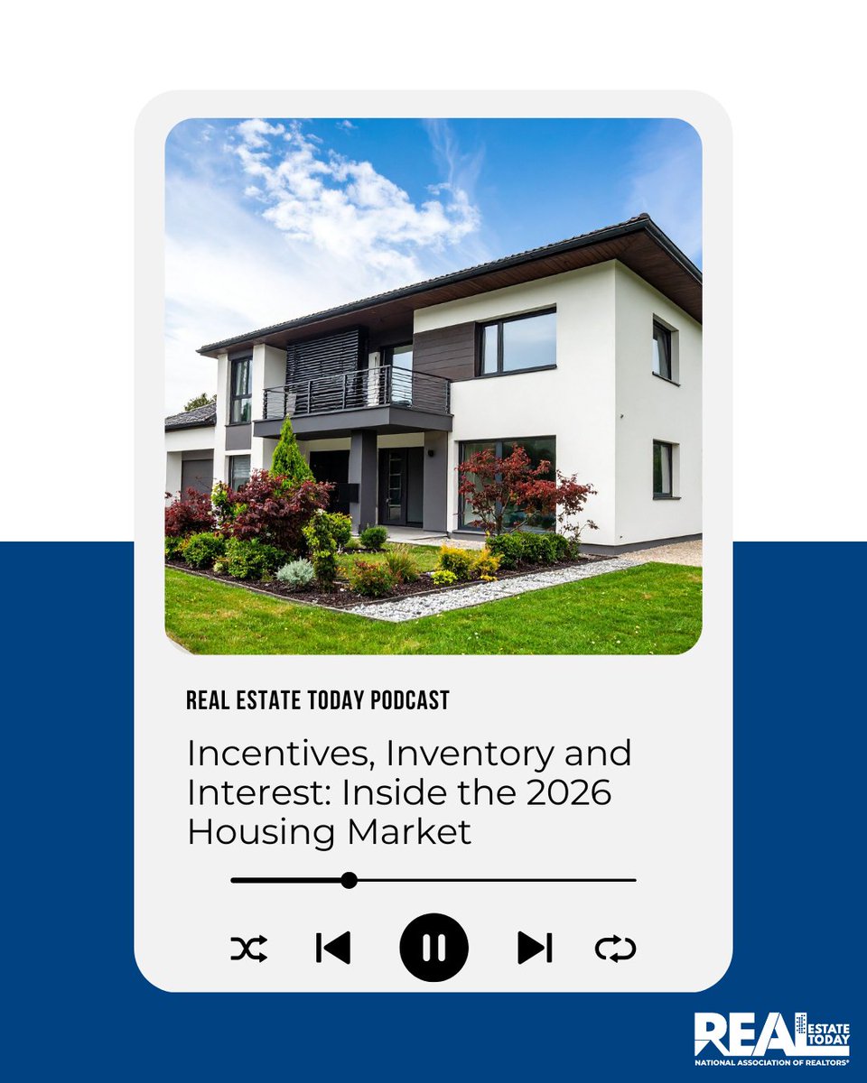On this week’s episode, we explore where momentum is building across the country, how shifting market conditions could affect your decisions, and why Florida continues to sit at the center of the housing conversation. Tune in now!
nar.realtor/real-estate-to…