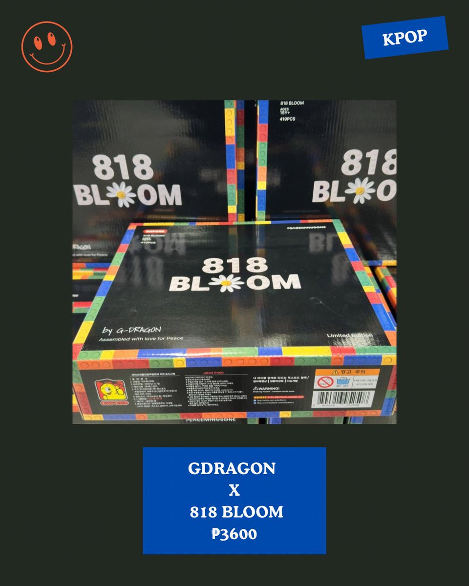 mochicartph's tweet photo. wts lfb ph

GDRAGON x 818 BLOOM

₱3600

DP: ₱720
01/15: ₱720
01/31 : ₱720
02/15 : ₱720
02/28 : ₱720 

🛒 - Strictly no cancellation of order/s
🦋 - Pre Order | No Rush Orders
📦 - 4 to 6 weeks shipping from KR https://t.co/m2eJEsUGpI