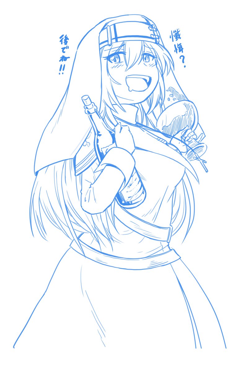 週一投稿縛りの頃に出来なかった時のお詫び絵集