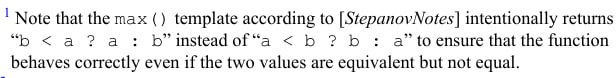 claimred_'s tweet photo. @ChShersh reminds me that there are some great up write ups about gcd, max, abs in Stepanov`s Notes about programming. Like, how hard can it be to implement a generic max or abs https://t.co/GOFmtpzV3d