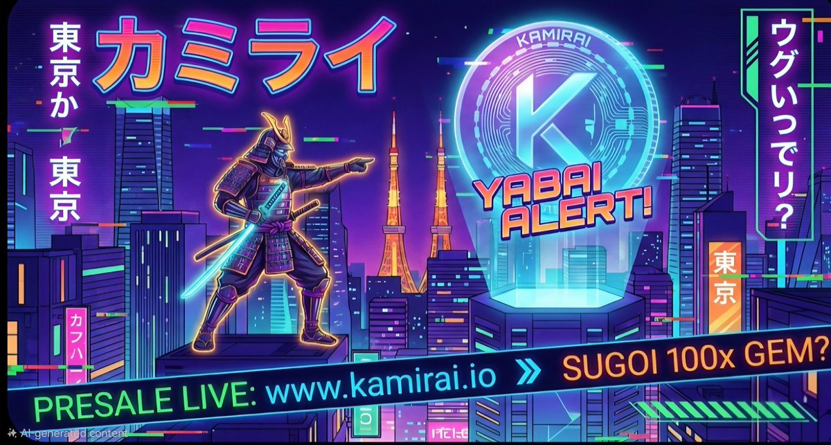 KamiraiOfficial's tweet image. 🚨 YABAI ALERT: Is $KAMIRAI the Next 100x GEM? 💎🚀 (Sugoi Analysis Inside!)

Moshi moshi, Crypto Degens! 📞🐂
Are you tired of jeeter coins? Are you holding heavy bags and crying in your tatami room? Gomenasorry, but the time for sadness is owari (finished).
Today, we talk about…