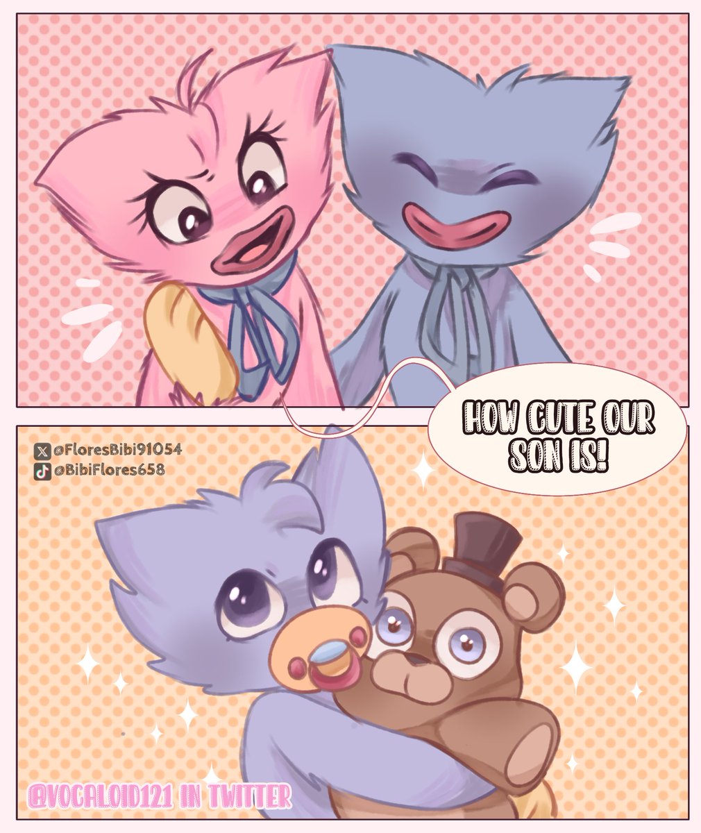 The family Huggy Wuggy and Kissy Missy is not yet complete🤭

#PoppyPlaytime #poppy

x.com/alo_inky/statu…